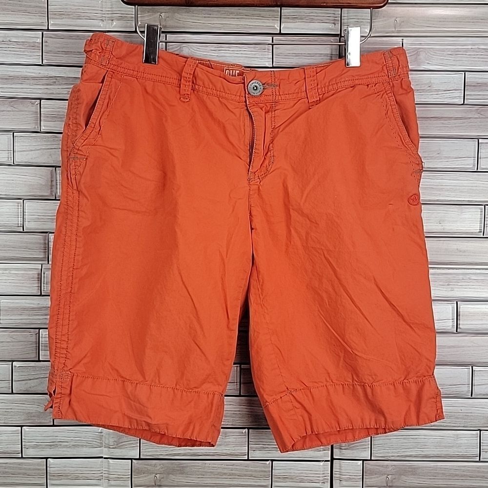 Nautica Orange Women's Bermuda Shorts